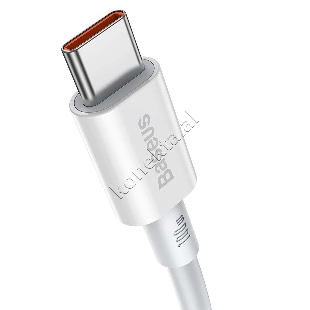 Baseus Type-C to Type-C Charging Cable, 100W, 1m - Thumbnail 2