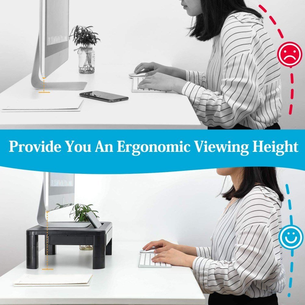 Techly ICA-MS 401 Monitor Holder, Black - Thumbnail 12