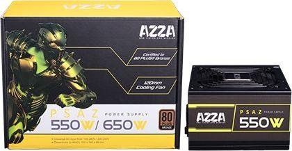 Azza PSAZ AD-Z550 ATX Power Supply, 550W - Thumbnail 2