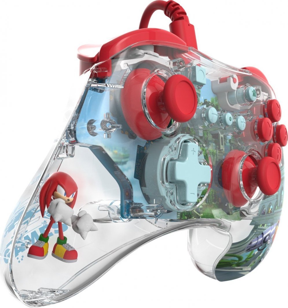 PDP RealMz Knuckles Sky Sanctuary Zone Controller, Wired, Multicolor - Thumbnail 6