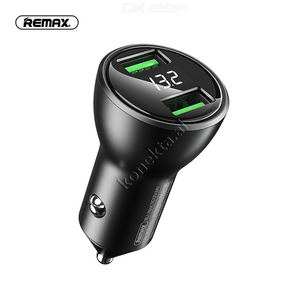 REMAX USB Charger, Black, 2 Ports, Fast Charger 3.4A - Thumbnail 3