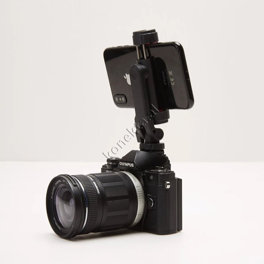 Jmary Phone Holder with 360° Rotation for Camera or Tripod - Thumbnail 7