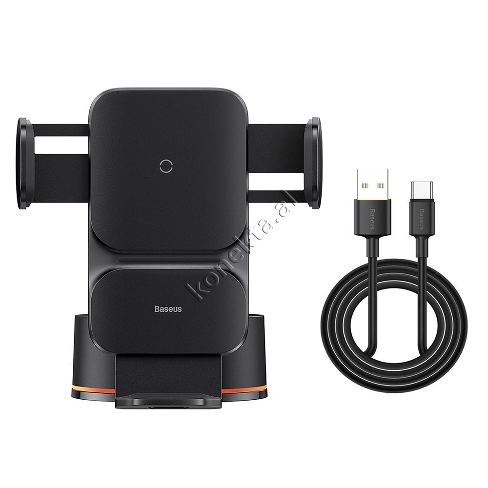 Baseus Mbajtese Celulari Per Makine Me Karikim Wireless, E Zeze - Thumbnail 23