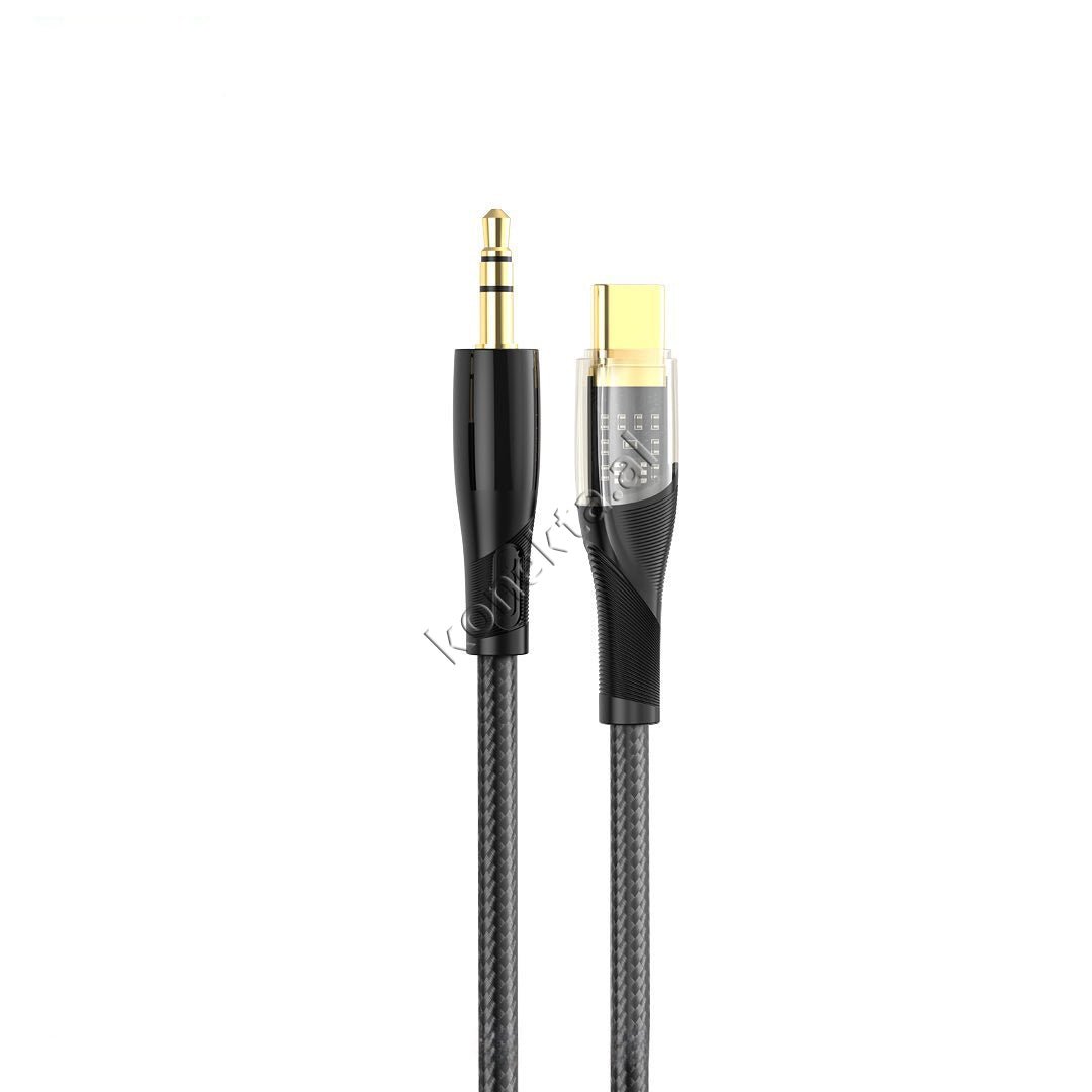 XO AUX Cable, 1m, Lightning / Type-C / AUX to AUX 3.5mm - Thumbnail 8