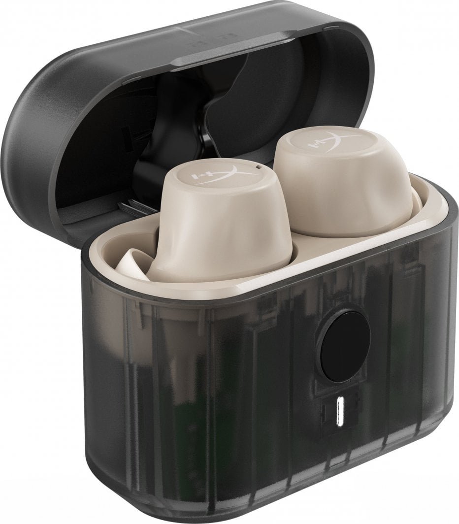 HyperX Cirro Buds Pro Earbuds, Wireless, Beige - Thumbnail 5
