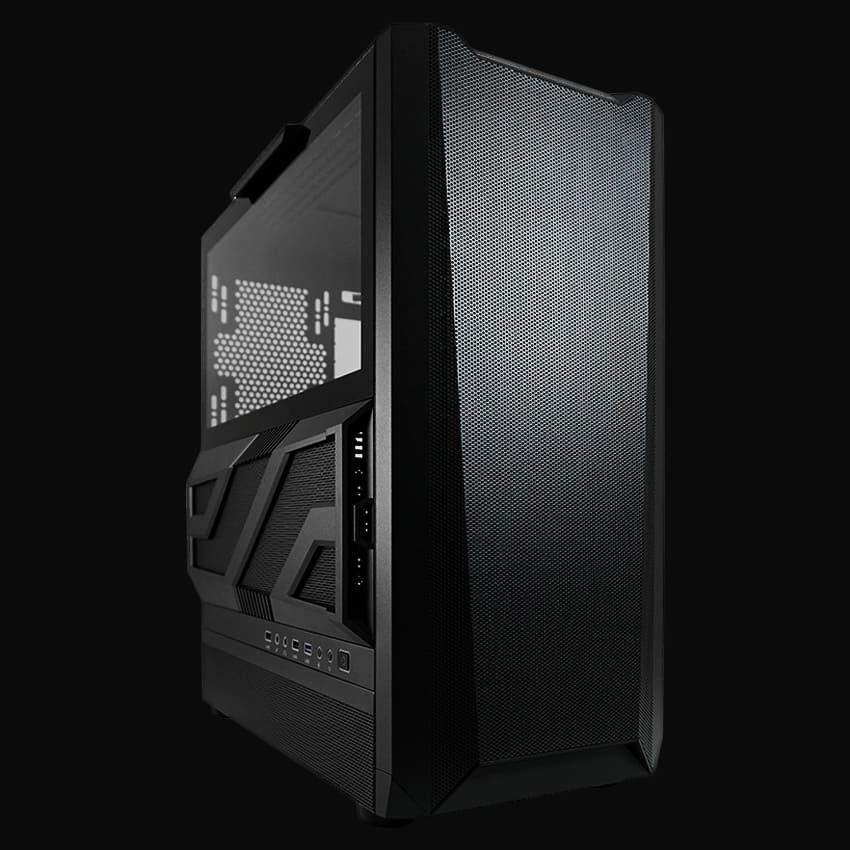 LC-900B-ON Midi-ATX Case, Black - Thumbnail 10