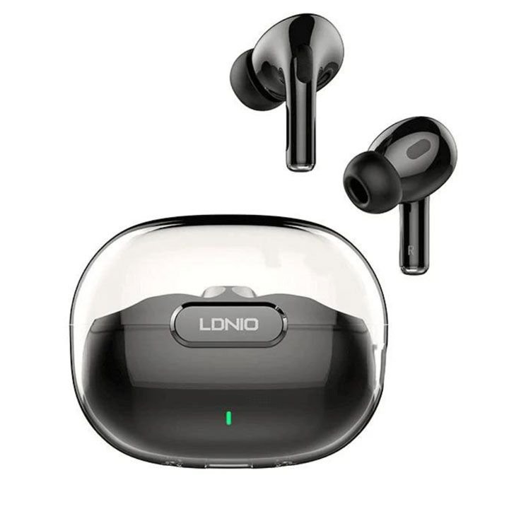 LDNIO T03 Earbuds, Black - Image 1