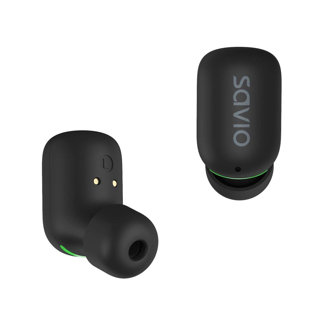 Savio TWS-09 Headphones, Wireless, Black - Thumbnail 3