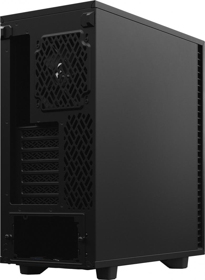 Fractal Design Define 7 Compact Solid Case, Black, Midi Tower - Thumbnail 3