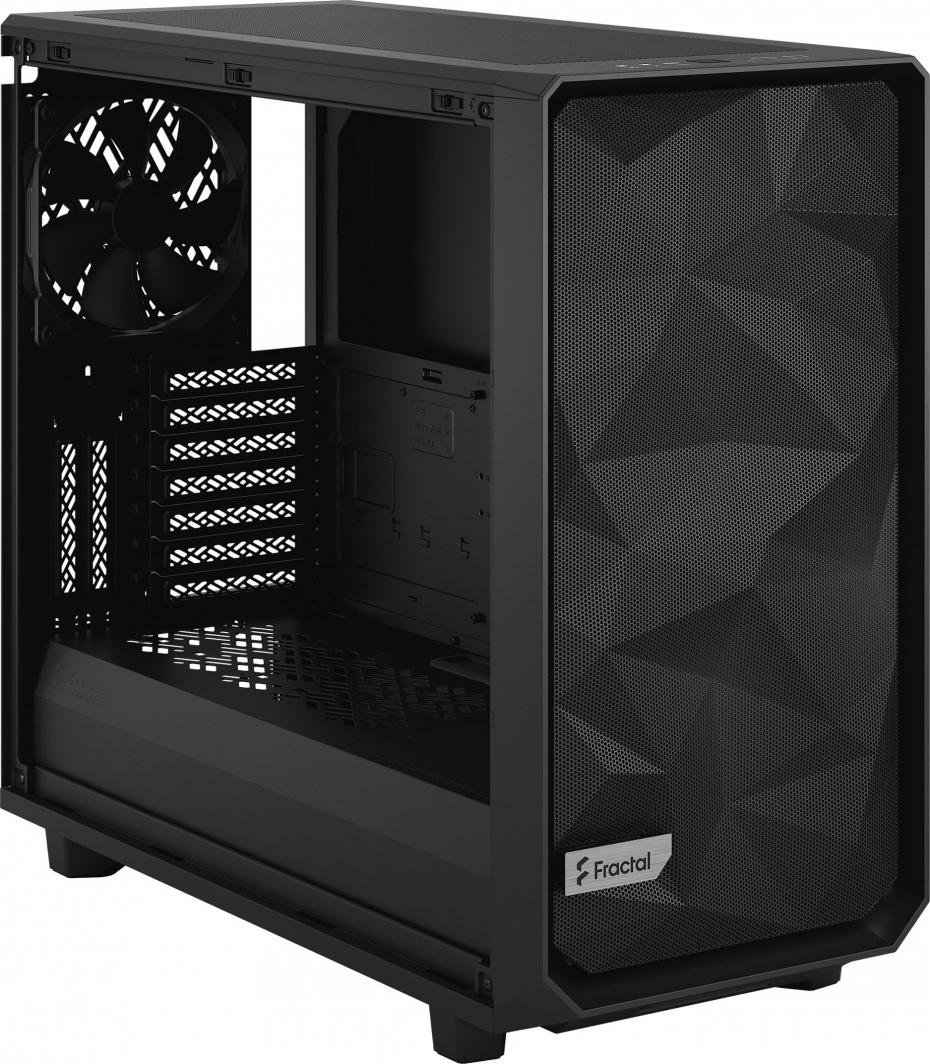 Fractal Design Meshify 2 TG Light Tint Case, Black, Midi Tower - Thumbnail 12