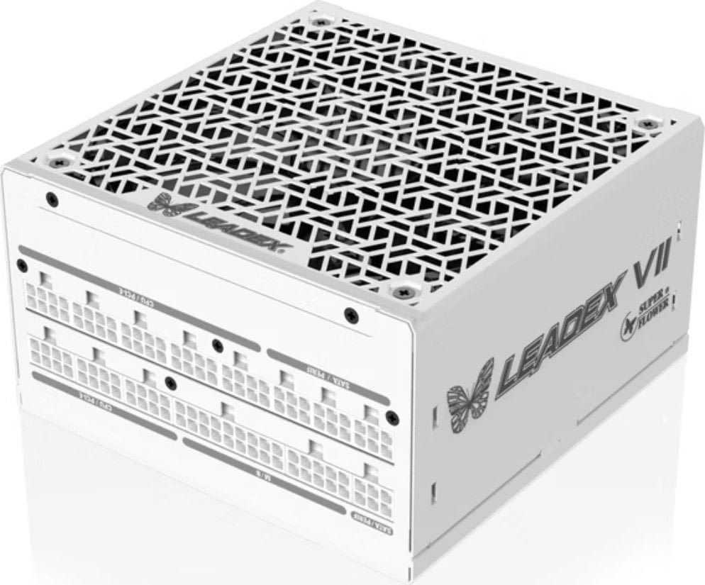 Super Flower Leadex VII XG Power Supply, White, 1300W, ATX 3.0 - Thumbnail 2