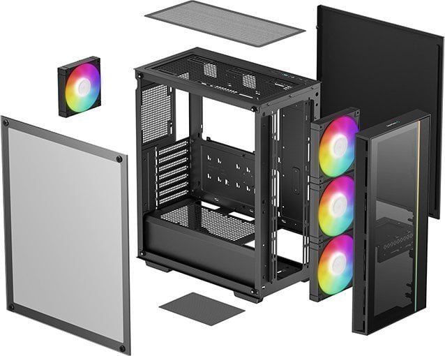 Deepcool Matrexx 55 V4 C Case, Midi Tower - Thumbnail 12