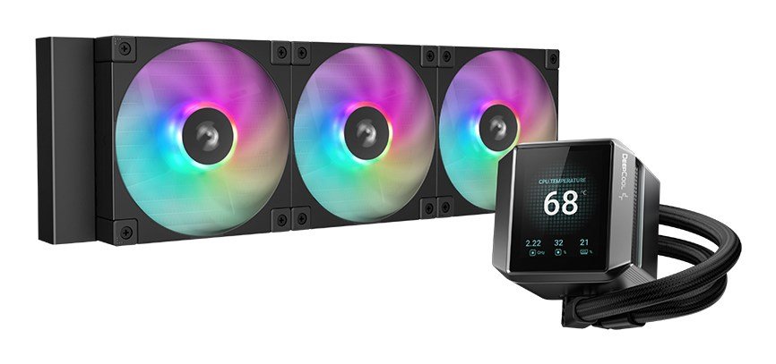 DeepCool Mystique 360 All-in-one Cooler, Black, ARGB - Image 1