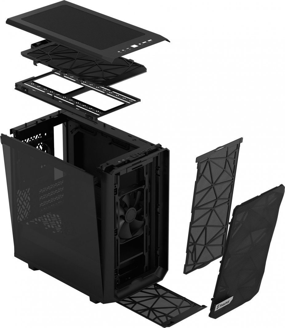 Fractal Design Meshify 2 Mini Case, Black, Mini Tower - Thumbnail 20