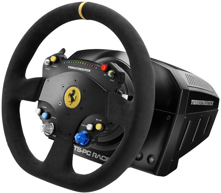 Thrustmaster TS-PC Racer Steering Wheel, Ferrari 488 Challenge Edition (PC) - Image 1