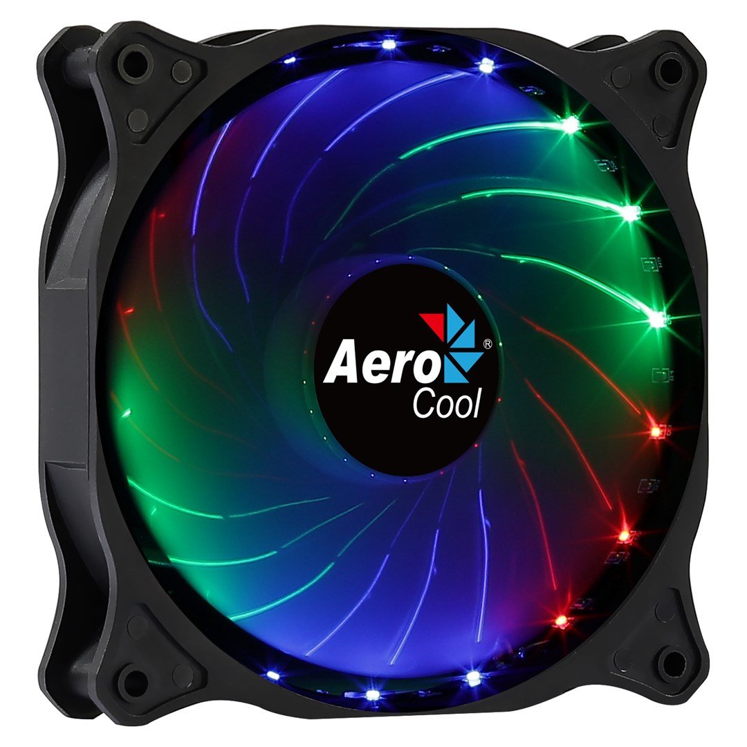 Aerocool COSMO12FRGB Fan, 12 cm, Black - Thumbnail 4