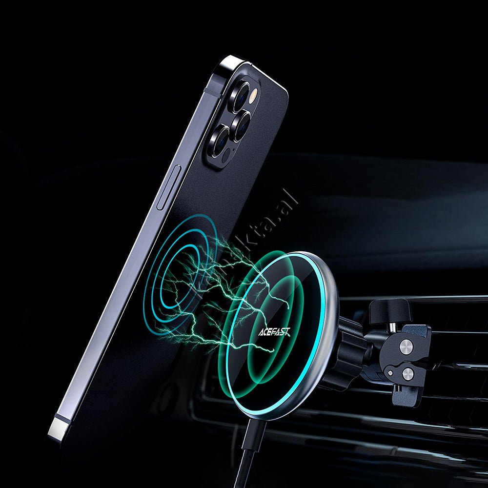 AceFast Mbajtese Celuari Per Makine Me Karikim Wireless - Thumbnail 7