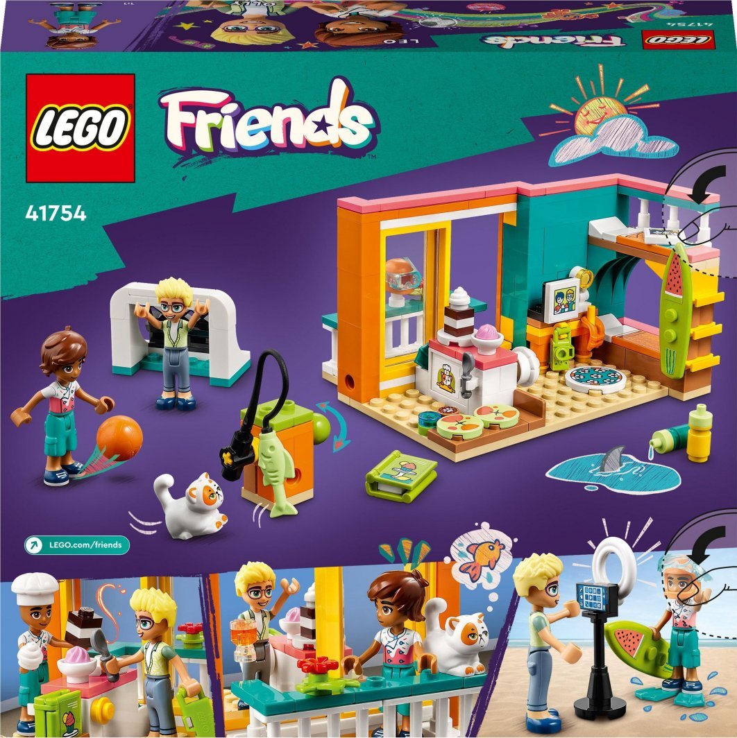 LEGO Friends 41754 Leo's Room, 203 Pieces - Thumbnail 7