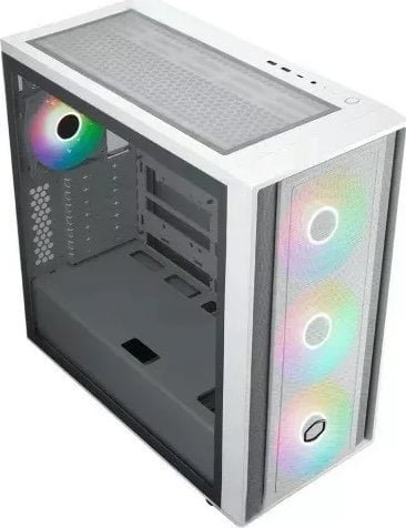 Cooler Master MasterBox 600 ARGB Case, Midi Tower - Thumbnail 3