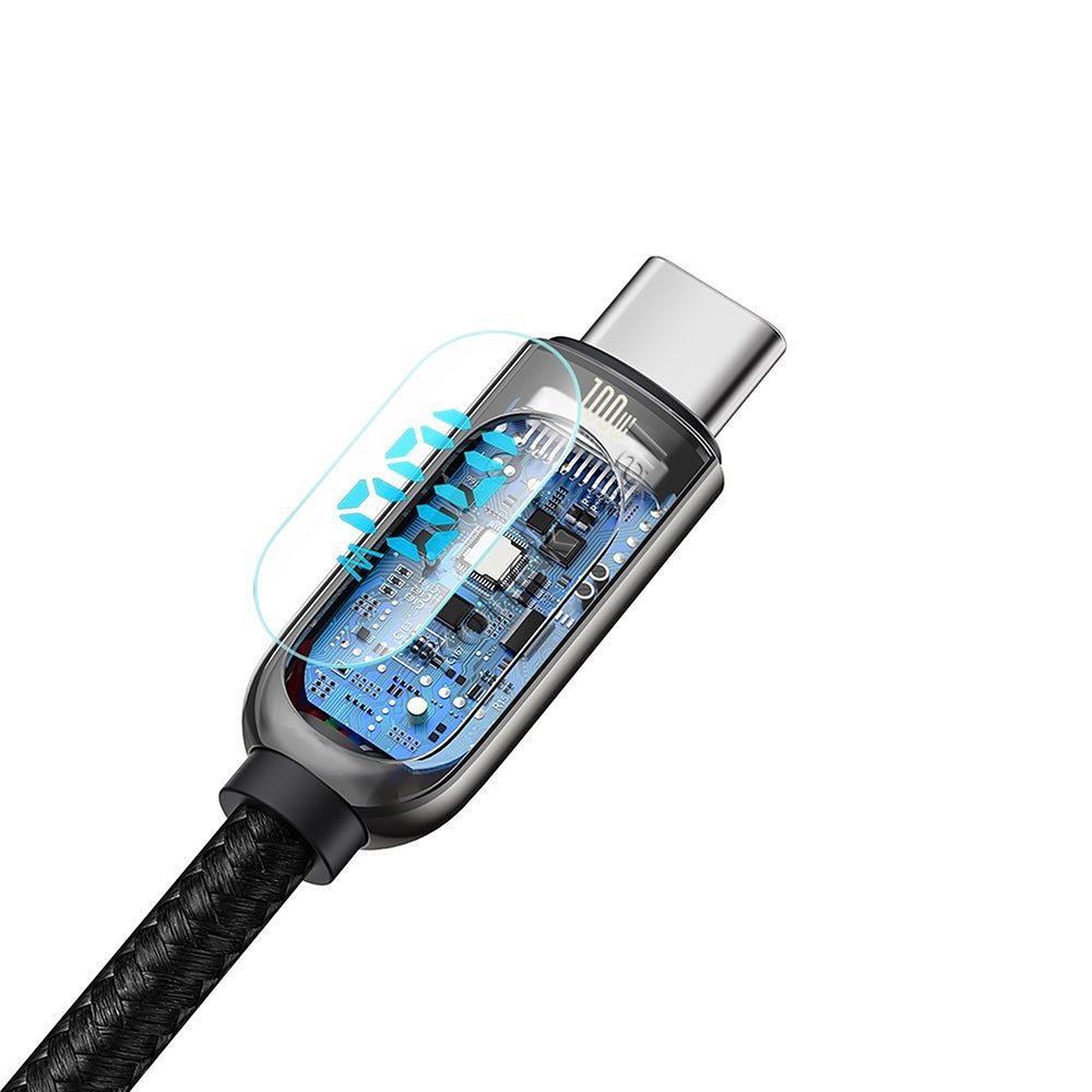 Baseus Type-C to Type-C Charging Cable, 100W, 2m - Thumbnail 7