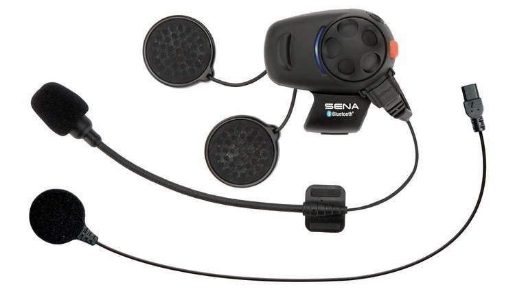 Sena SMH5 Headset, Black - Thumbnail 4