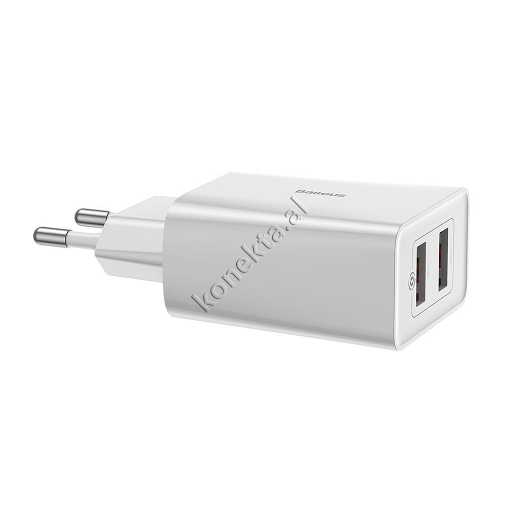 Baseus 18w USB Charger, White - Thumbnail 4