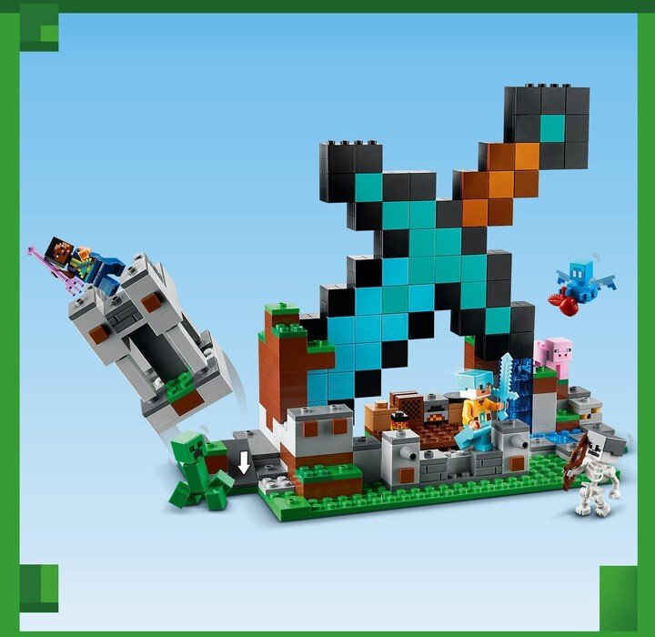 LEGO Minecraft 21244 Knight's Base, 427 pieces - Thumbnail 7