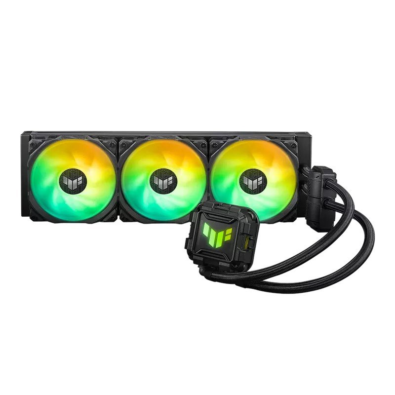 ASUS TUF GAMING LC II 360 ARGB Liquid Cooler, 12 cm, Black - Image 1