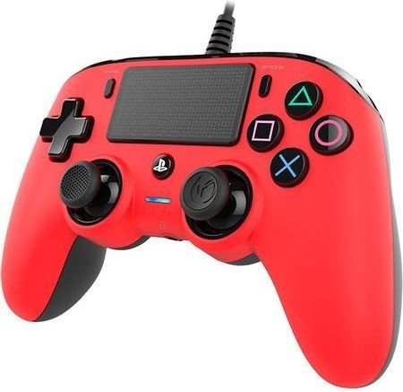 Nacon Compact Controller, Wired, Red - Image 1