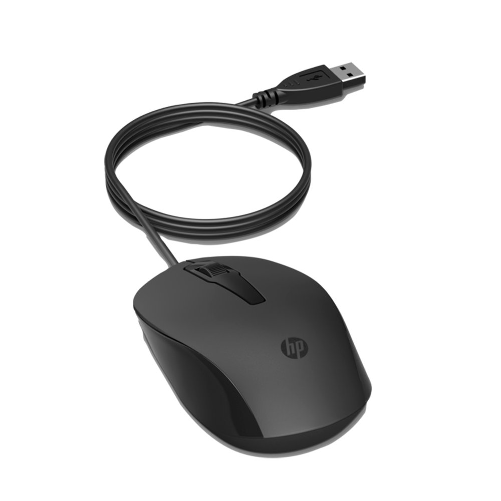 HP 150 Mouse, Black - Image 1
