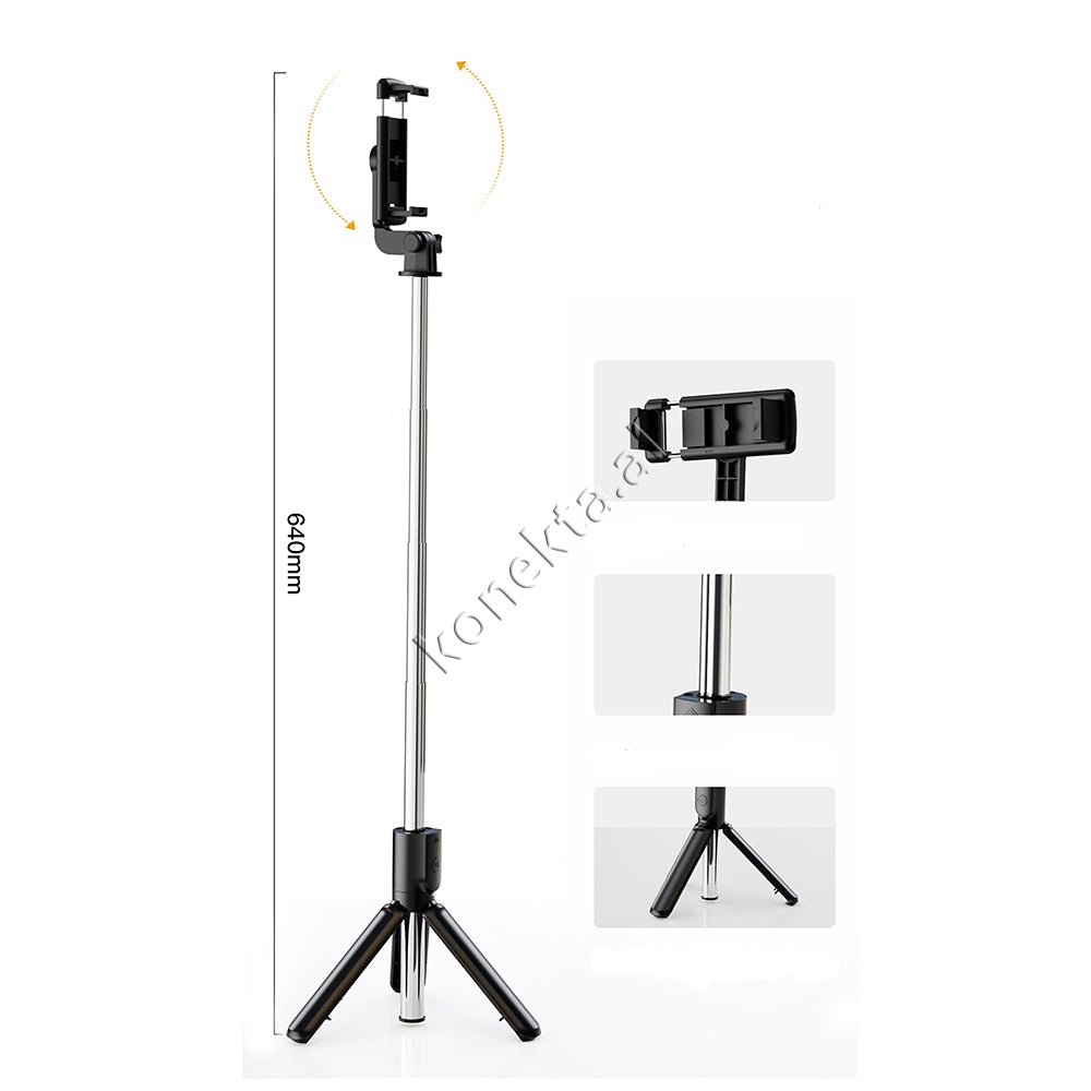 XO Selfie Stick, Black - Thumbnail 12