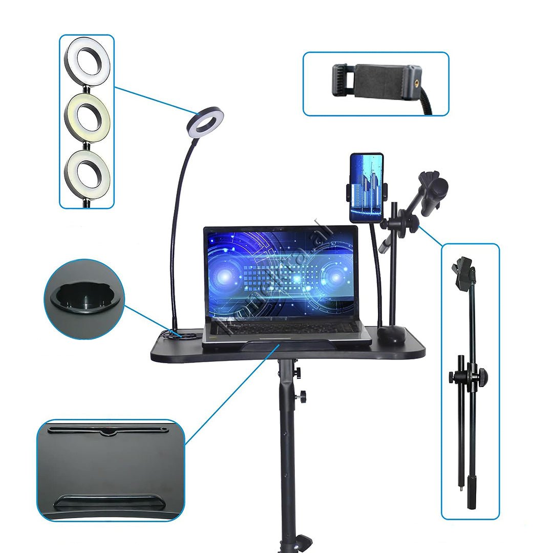 tjetertjeter Trekembesh Tripod Me Mbajtese Per Laptop - Thumbnail 10