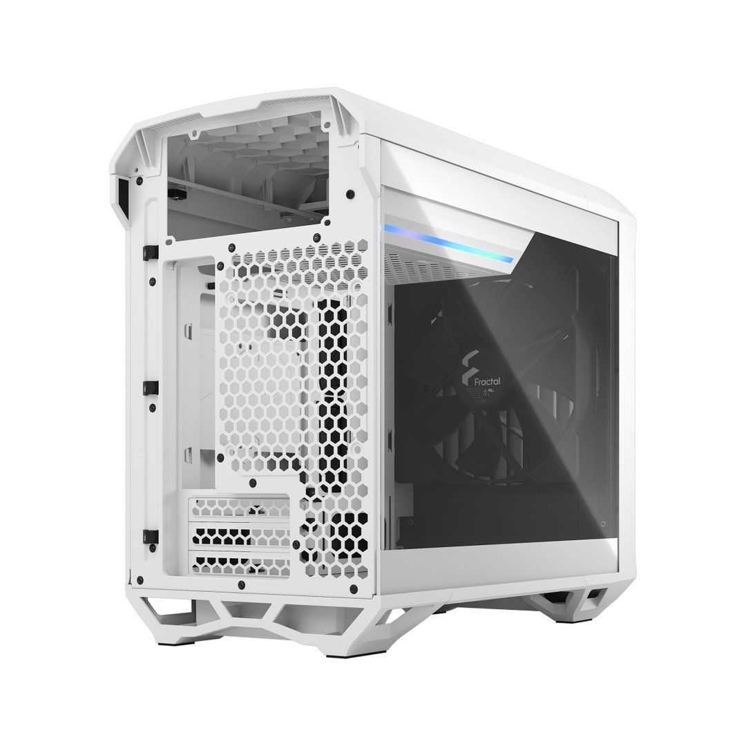 Fractal Design Torrent Nano Case, White TG Clear Tint - Thumbnail 13