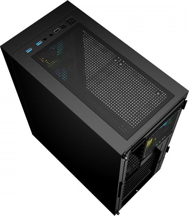 Gembird Fornax 4000 Case, ARGB, Midi Tower - Thumbnail 5