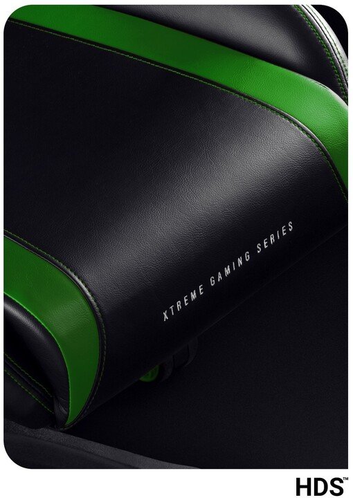 Diablo Chairs X-Horn 2.0 Chair, Black / Green - Thumbnail 7