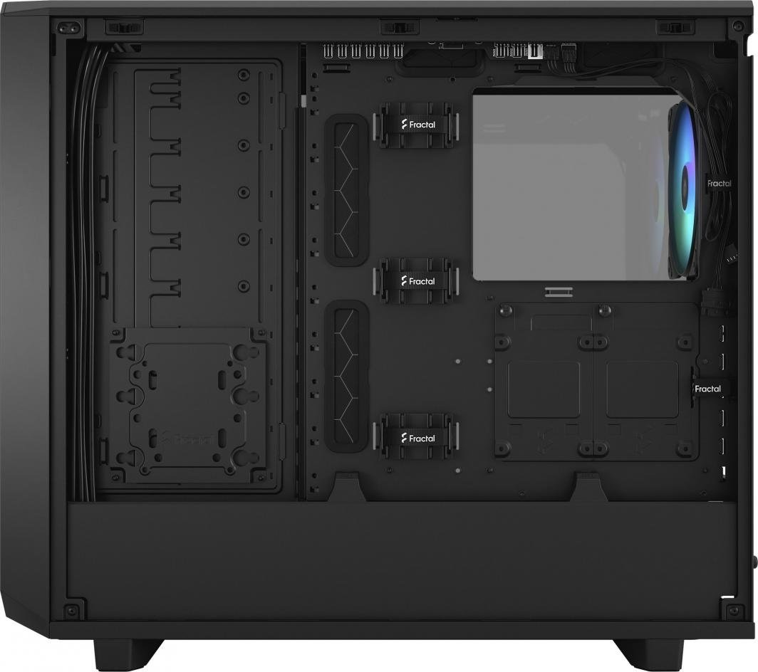 Fractal Design Meshify 2 RGB TG Light Tint Case, Midi Tower - Thumbnail 13