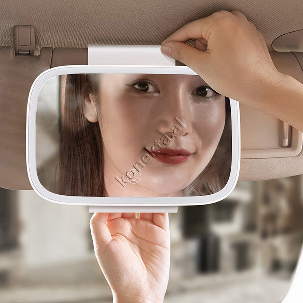 Baseus Delicate Queen Car Makeup Mirror with Light - Thumbnail 10