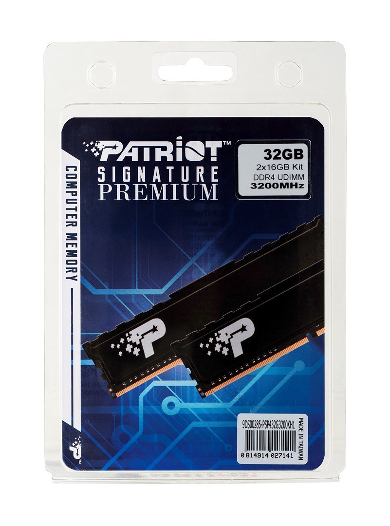Patriot Signature Premium RAM 32 GB (2 x 16 GB) DDR4 3200 MHz - Thumbnail 2