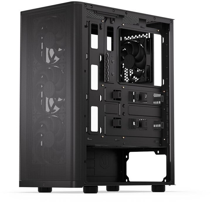 Endorfy Ventum 200 Air Case, TG, Black - Thumbnail 12