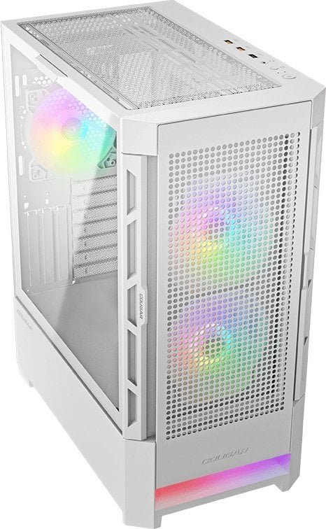 Cougar Airface RGB Case, White, Midi Tower - Thumbnail 8