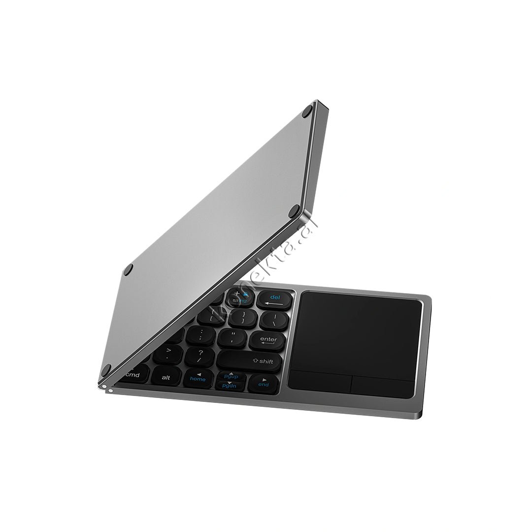 WiWU Wireless Keyboard with Touchpad Foldable Bluetooth - Thumbnail 2