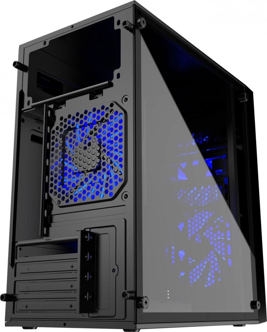 Gembird Fornax 960B Case, Mini Tower - Thumbnail 4