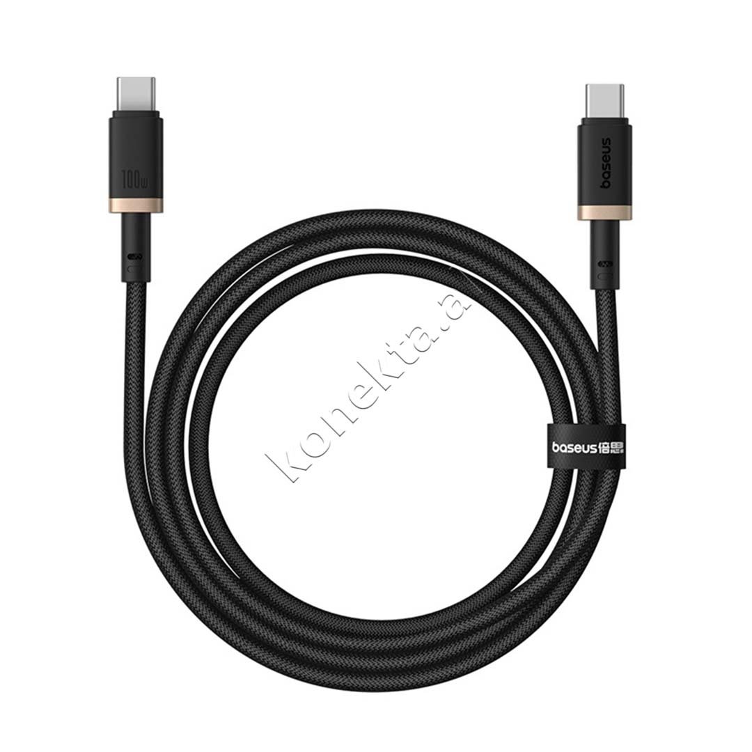 Baseus Type-C to Type-C Charging Cable 100W - Image 1