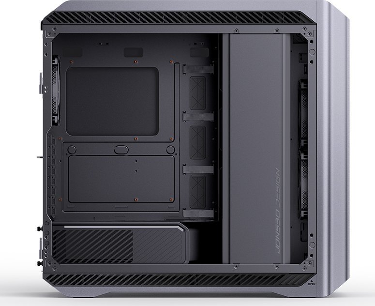 Jonsbo D500 ARGB Case, Black and Silver, Full Tower - Thumbnail 7