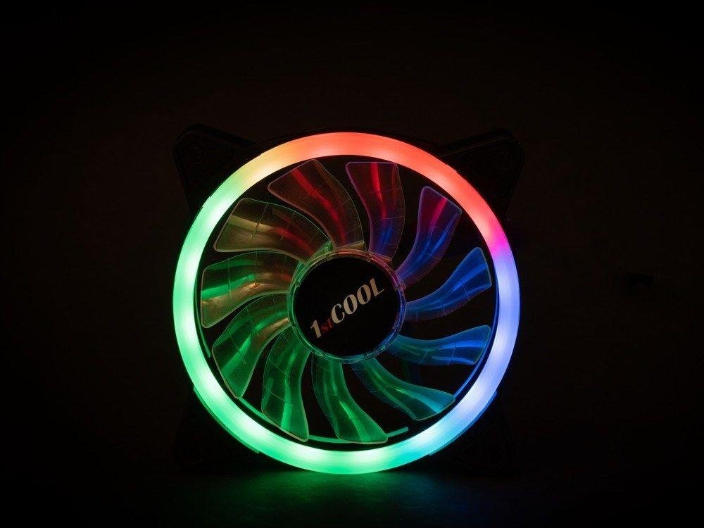 1stCOOL AURA EVO F12 ARGB Cooler, 120 mm - Thumbnail 2