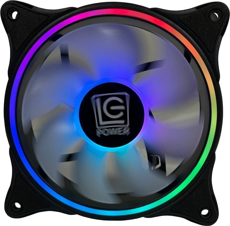 LC-Power LC-CF-120-ARGB-B Cooler, 120 mm - Image 1