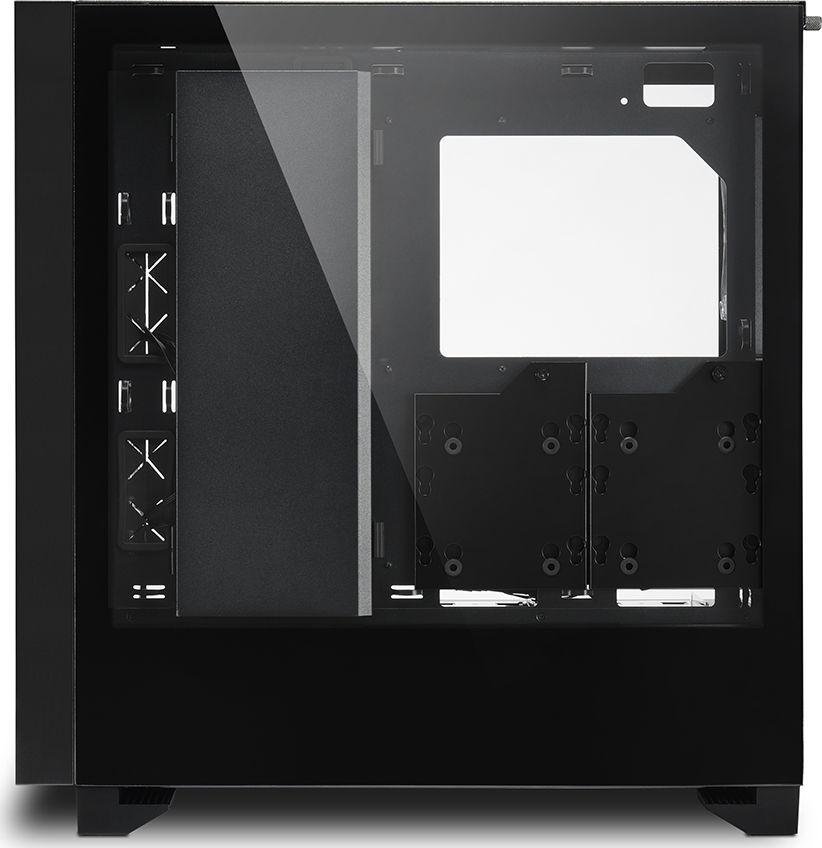Sharkoon Elite Shark CA300T ARGB Case, Black, Full Tower - Thumbnail 6