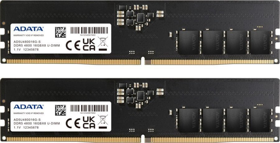 ADATA DDR5 Memory, 32 GB, 4800 MHz, CL40 - Image 1