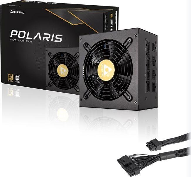 Chieftec Polaris PPS-650FC ATX Power Supply, 650W - Thumbnail 4