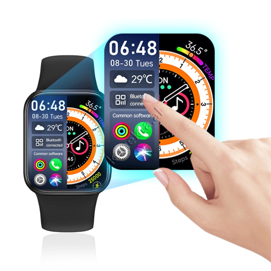 HOCO GS S9 Pro Smartwatch, Black, 2.2 Inch - Thumbnail 26
